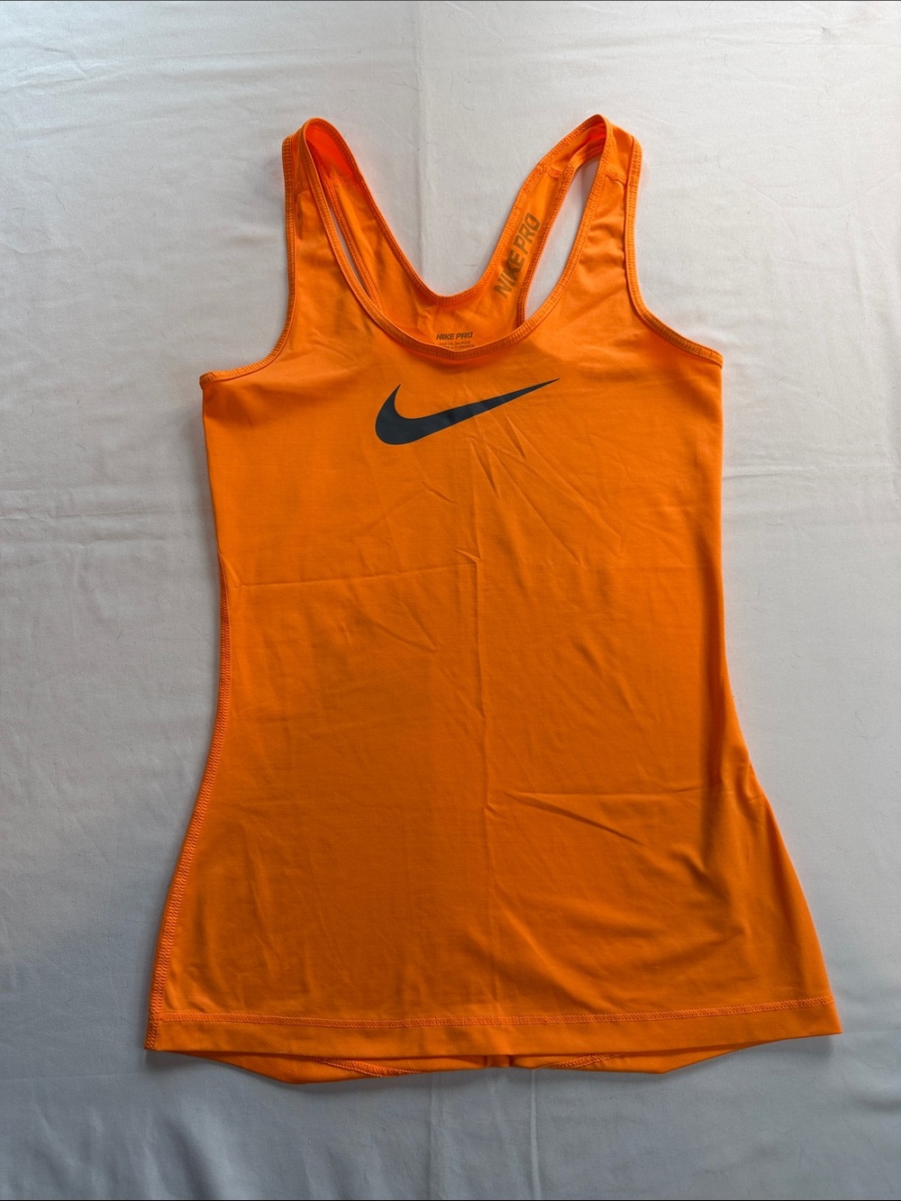 Nike Women's Orange Performance Racerback Tank